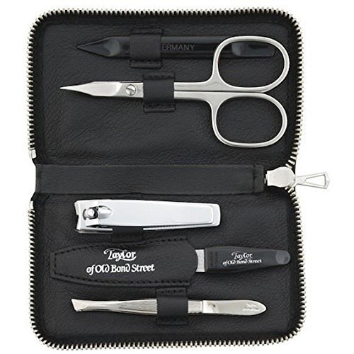 Taylor Of Old Bond Street Dark Brown Manicure Set