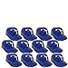 MLB Mini Batting Helmet Ice Cream Sundae/Snack Bowls, Rangers - 12 Pack
