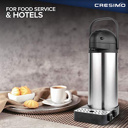 Cresimo Coffee Drip Trays/ Modular Design to hold as many Coffee Airpots or Carafes as necessary