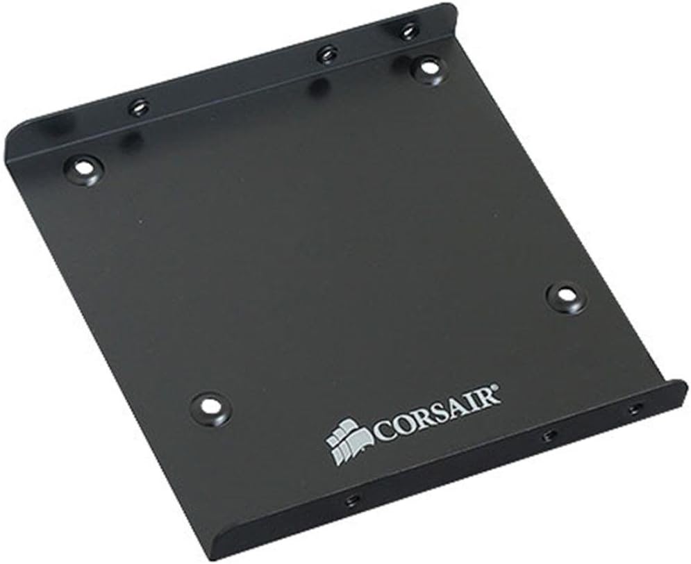 Corsair SSD Mounting Bracket Kit 2.5" to 3.5" Drive Bay(Cssd-Brkt1), Black: Computers & Accessories