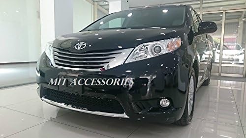 MIT TOYOTA SIENNA 3rd Gen front lower grill chrome garnish trim molding cover