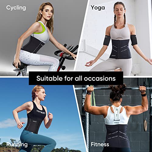 HOTSUIT Waist Trainer for Women Cincher Back Support Sauna Wraps