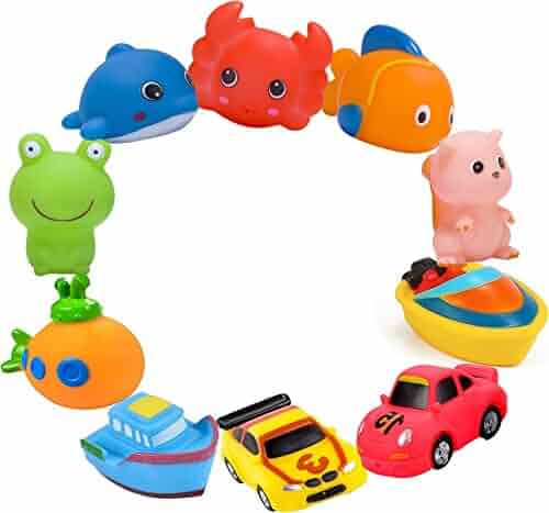 vehicle bath toys