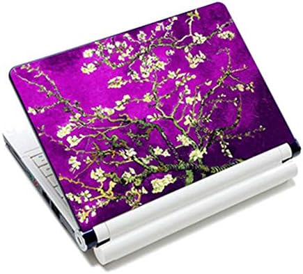 DIY Laptop Skin Notebook Laptop Sticker 15 15.6 17 for Hp/Sony/Sumsung/Xiaomi/Asus Cover Decel,10",Purple