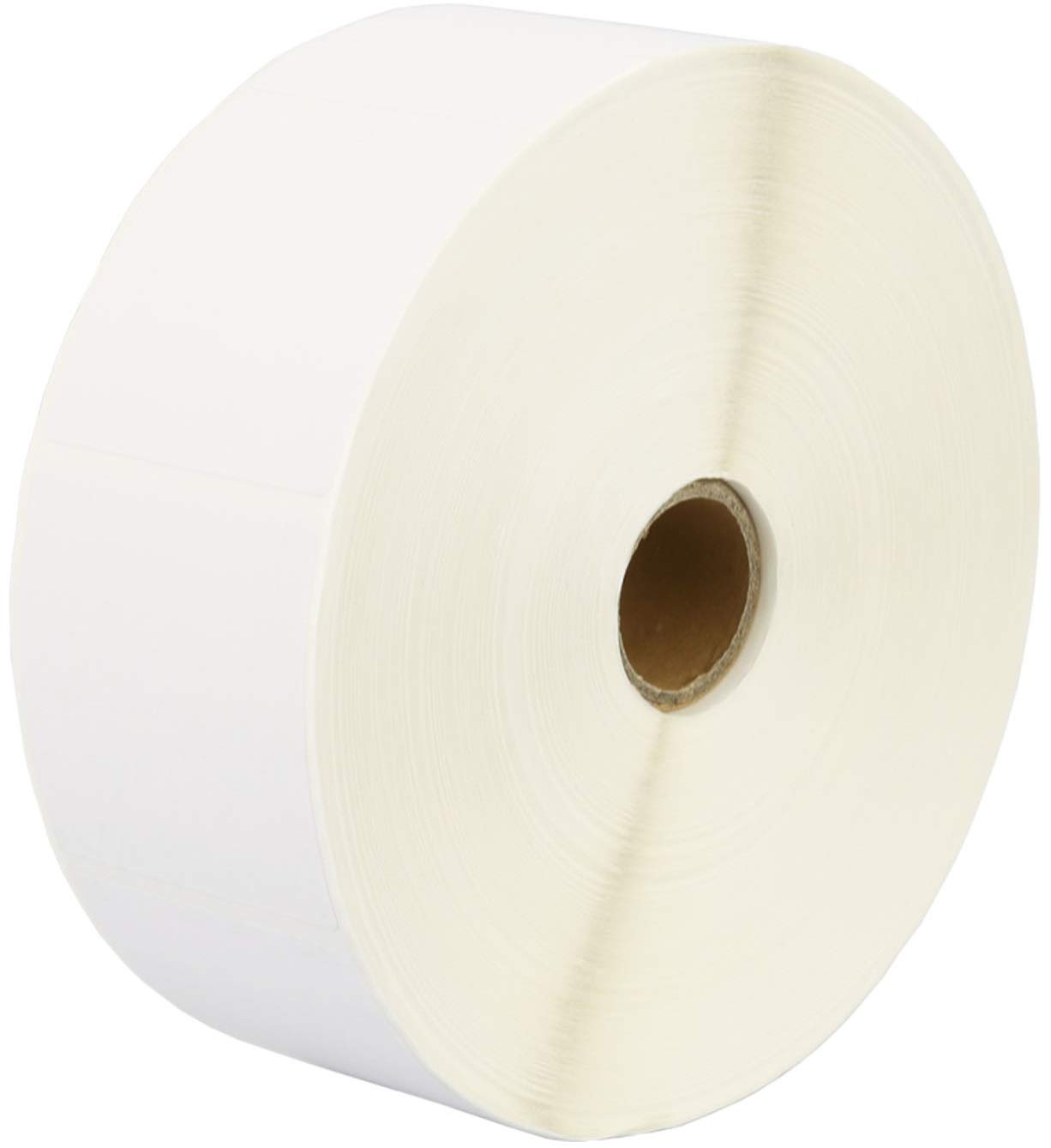 Compatible Roll 50mm x 52mm White Direct Thermal Labels for Zebra GK420d GK420t GC420d GX420d GX420t GC420t GX430t GT800 ZD420 LP2844 TLP 2844 Citizen CL-S521 CL-S621 CL-S631 (2000 Labels per Roll)