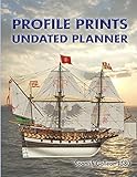 Profile Prints Undated Planner: Spanish Galleon The