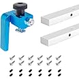 POWERTEC 3" T-Track Flip Stop & 18" Miter Bar Set - For Table Saw Sleds, Router Tables, Jigs (Fits 3/4" X 3/8" Miter Slots) - View #7