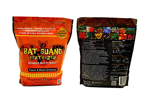 Bat guano fertilizer 0-20-0 (bulk x 6 - 2 lbs. bags)