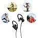TURATA Bluetooth Earbuds Bluetooth Headset Wireless Noise Cancelling Headphones in Ear Sweatproof V4.1 Earphones for Sport (Black)