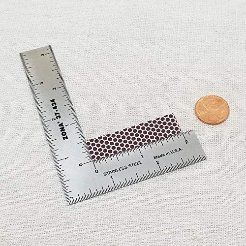 Rectangle Match Strikers 0.50" x 2.00" - Honeycomb Pattern