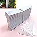 Vakind Plant Pot Markers Garden Nursery Plastic Stake Tags Labels 4 Inch Pack of 100