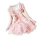 Yo Coco Little Girls 2ps Cardigan Clothes TuTu Formal Dress Outfits Pink Size 2-3 Years