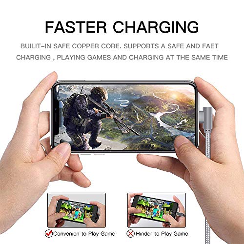 4 Durable+iPhone+Charger+Braided+Compatible