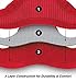 Voyager Step-In Plush Dog Harness – Soft Plush, Step In Vest Harness for Small and Medium Dogs by Best Pet Supplies - Harness (Red Corduroy), L (Chest: 18 - 20.5