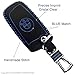 Massimiliano Incas Hot Sports Genuine Leather Smart Key Remote Case Cover Fob Fits BMW (Blue)