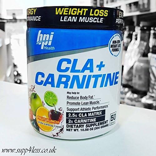 BPI CLA + CARNITYNE WEIGHT LOOSE FORMULA FRUIT PUNCH 300G