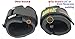 Best Heavy Duty Lifting Straps Neoprene Padded 1 Pair Wrist Wraps & Rubbery Grip Support