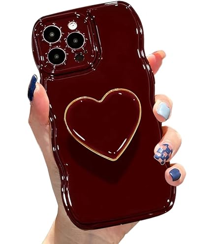 Amazon.com: Caseative for iPhone 16 Pro Max Case, Red | Cute
