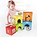 Hape Pepe & Friends Stacking Cardboard Toy Blocks, Multi (E0451)