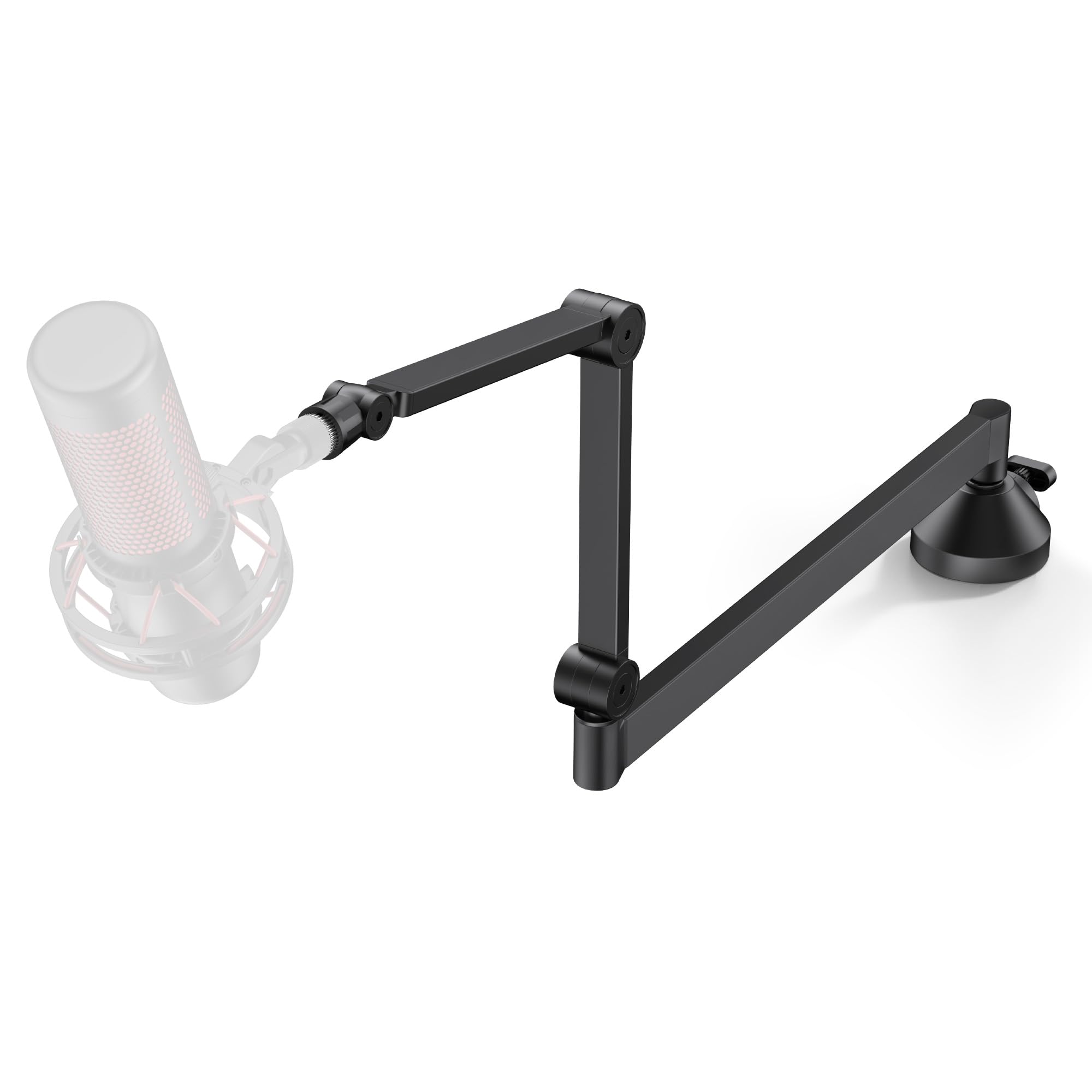 Photo 1 of InnoGear Low Profile Mic Arm, 360° Rotatable Microphone Arm Stand Foldable Desk Mic Boom Arm with 3/8" to 5/8" Adapter for Fifine AM8 K669B Blue Yeti HyperX QuadCast SoloCast AT2020 and Other Mics