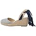 rismart Ladies Women's Wedges Summer Ankle Straps Espadrilles Sandals Shoes