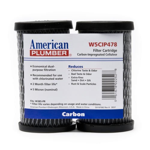 American Plumber W5CIP478 5 Micron Standard 5 Inch Undersink