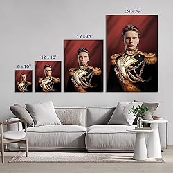 Turn Me Royal Custom Portrait from Your