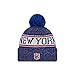 New Era NY Giants NFL 18 Sideline Sport Knit Hat Red/White/Blue Size One Size