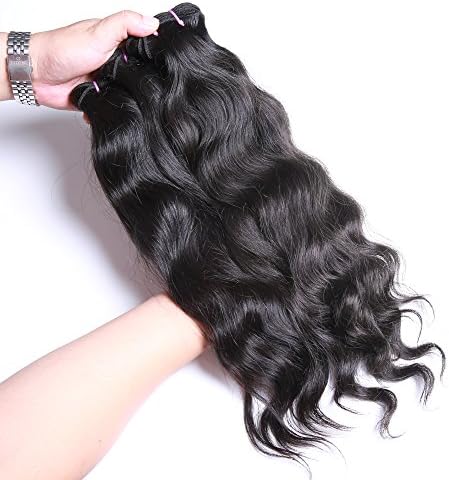 Mayflower 100% Virgin Indian Hair Bundle Deals Indian Women Natural Wavy Hair (20"22"24")