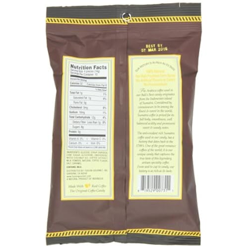 Bali's Best Espresso Candy, 5.3-Ounce Bags (Pack of 12) Grocery & Gourmet Food, Beverages, Coffee, Tea & Cocoa, Coffee, Ground Coffee