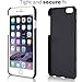 KAVAJ iPhone 6S/6 Case Cover Leather Tokyo Black - Genuine Leather Back Cover with Business Card Holder. Slim Fit Back Cover As Premium Accessory for The Original Apple iPhone Doubles As A Wallet