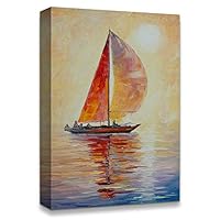 Canvas Wall Art Vintage Oil Painting Canvas Prints Home Artwork Decoration for Living Room,Bedroom - 12x18 inches