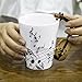 LanHong Violin Coffee Mug Gifts for Musician - 13.5 oz Violin Coffee Cup Violin Stuff Gifts for Music Lovers - Birthday Christmas Music Gift for Men Women