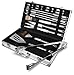 Utopia Kitchen Stainless Steel BBQ Kit Set - 18 Pieces BBQ Set - Dishwasher Safe - with a Case/Kit