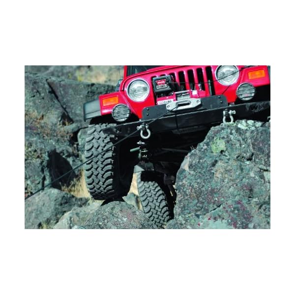 WARN 26502 M8000 Series Electric 12V Winch with Steel Cable Wire Rope