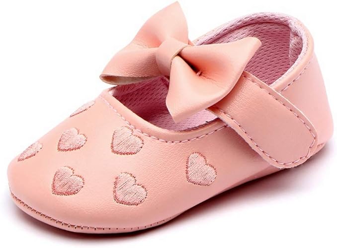 Amazon Chiika ファーストシューズ ベビーシューズ スニーカー キッズ 子供靴 女の子 おしゃれ 可愛い 蝶結び 滑り止め 通気性 履きやすい 素敵 快適さ お姫様 プリンセス 演奏会 入学式 出産祝い 誕生日プレゼント ファーストシューズ