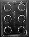 Plain Oreo Cookie Chocolate Mold Soap Mold SHIPS SAME DAY! m150