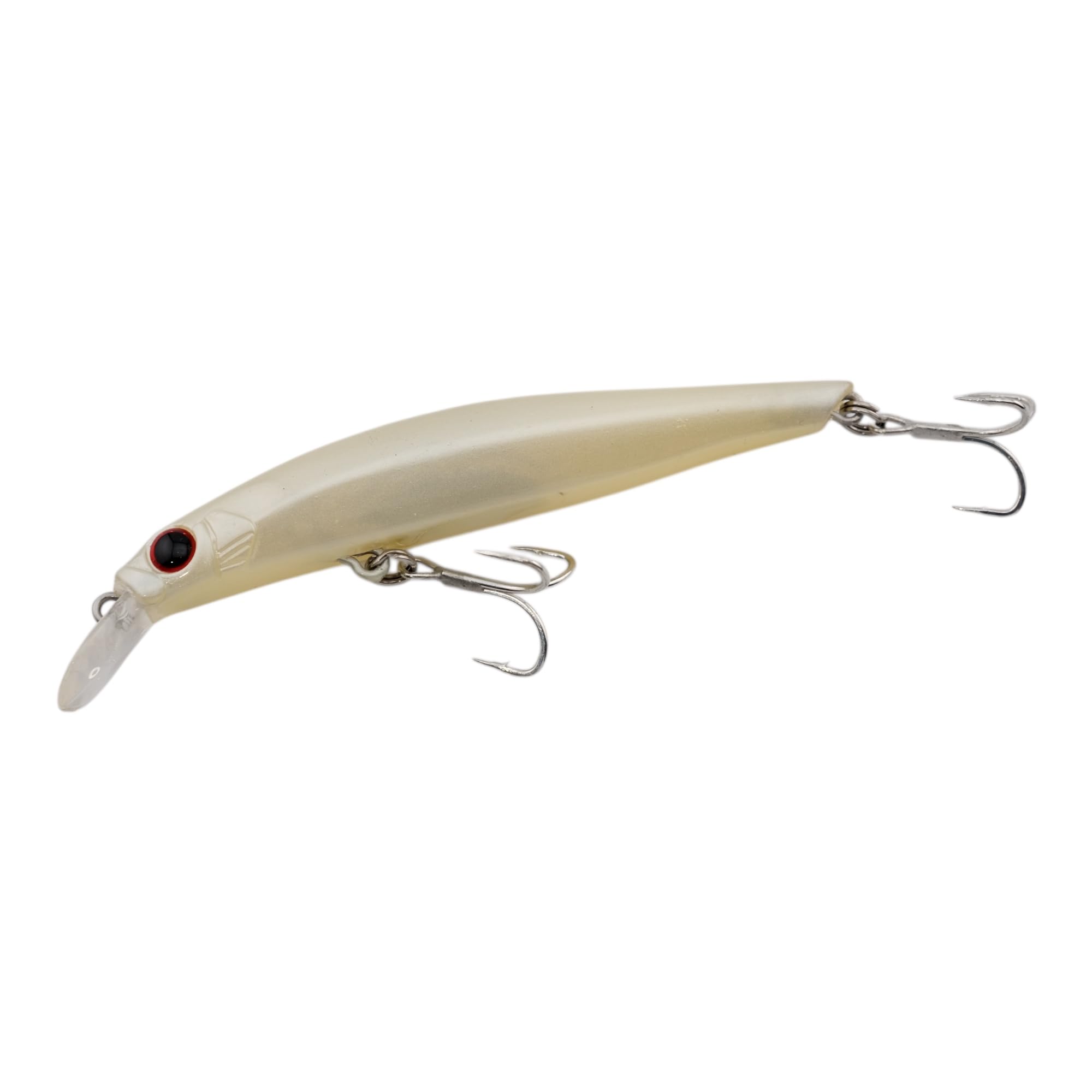 momolures - ULTIMA ARTIST 70mm 80mm Sinking Minnow for Bass, Seabass, Pike, Trout, Salmon lure fishing (80mm - Color #01)