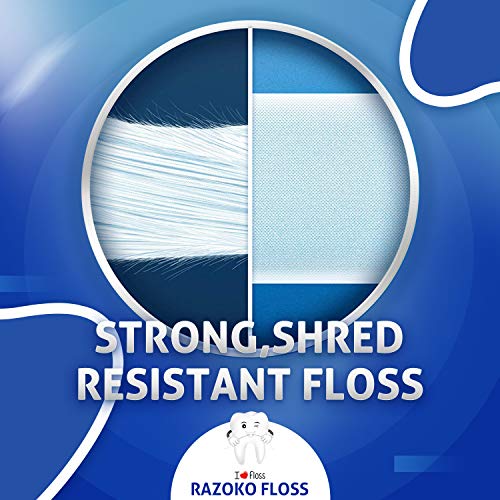 Dental floss Clean Flosser Mint 50m Pack of 8 - Thumbnail 3