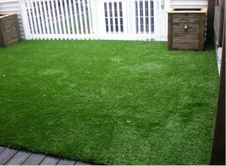 Synturfmats Synthetic Turf Artificial Grass Lawn 7'x10' Rubber Backed With Drainage Holes