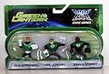 Green Lantern Action League Comic Series 3Pack Guy Gardner, Hal Jordan John Stewart