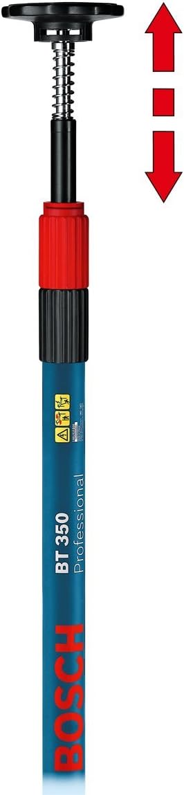 Bosch Professional 0601015B00 Telescopic Pole for Lasers and Levels BT 350 (Height: 140 - 350 cm, 3 sections) - Image 4