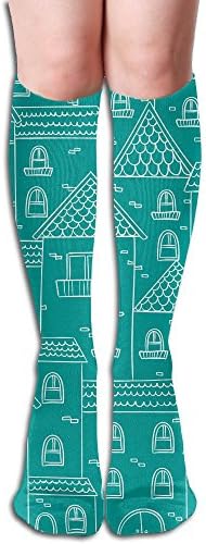 American Town Women's Fashion Thigh High Knee Socks Winter Boot Socks Compression Stockings Long Socks High Scoks