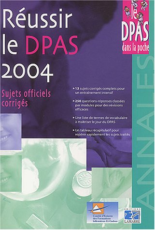 Réussir le DPAS 2004