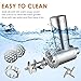 Aicok Electric Meat Grinder, Stainless Steel Meat Mincer & Sausage Stuffer, Heavy Duty Food Grinder Including Sausage Making Kit, Blade & Kubbe Attachment for Home Use &Commercial, ETL Approved
