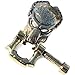 Buckles «Predator mask» of brass - exclusive handmade paracord accessories for survival bracelet or watch buckle.