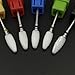 Ceramic Nail Drill Bit, River Lake Professional USA Electric Nail Drill Bits for Acrylic Nails, Safety Cuticle Clean Gel Remove, 3/32