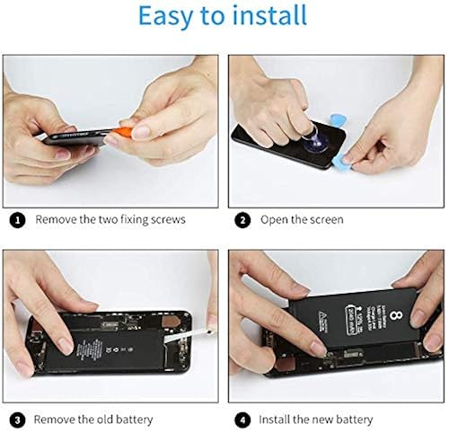 2040mAh Battery for iPhone 8(Upgraded),Vancely Replacement Cycle