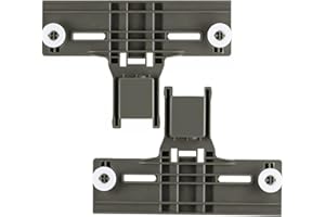 BUBOSPER Dishwasher Top Rack Adjuster Replacement for Whirlpool WDT750SAHZ0, WDT730PAHZ0, WDTA50SAHB0, WDT730PAHZ0, WDTA50SAHZ0, WDTA50SAHB0 Dishwasher, 2 PACK.
