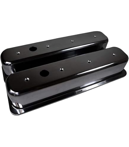 thumbnail image 2 of Racing Power Tall Polished Aluminum Valve Covers For Small Block Chevy - Pair R6130-2 2 of 14